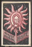 DVOŘÁK; ARNOŠT: HUSITÉ. - 1919. Zátiší; Knihy srdce i ducha. Obálka VLATISLAV HOFMAN. /divadlo/