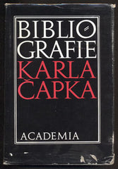 Čapek - MĚDÍLEK; BORIS a kolektiv: BIBLIOGRAFIE KARLA ČAPKA. - 1990. /kc/