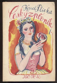 1956. 1959. Lidové písně české; moravské a slezské. Obálka a vazba KAREL SVOLINSKÝ.