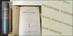 BARTOŠ; FRANTIŠEK / JANÁČEK; LEOŠ: NÁRODNÍ PÍSNĚ MORAVSKÉ V NOVĚ NASBÍRANÉ II. - 1901. Hudebně upravil Leoš Janáček. /hudba/národopis/folklór/