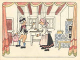 Omalovánky - LANDROVÁ; D.  MOJE DIVADLO. - 1957. Kreslila D. LANDROVÁ.
