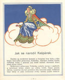 SCHWEIGSTILL: POHÁDKY Z KAŠPÁRKOVY ZAHRÁDKY. - 1929. Ilustrace RUDOLF MATES.