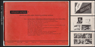 Rossmann - VÝTVARNÁ VÝCHOVA. - 1936. Ročník III.; sv. 1. Sborník pro užité umění; kreslení a zrakovou výchovu.  Typo  Zd. Rossmann.