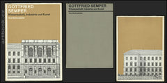 SEMPER; GOTTFRIED: WISSENSCHAFT; INDUSTRIE UND KUNST. - 1966. Neue Bauhausbücher. /architektura/