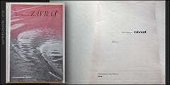 KAPOUN; KAREL: ZÁVRAŤ. - . Index; Obálka a typografie Zdeněk Rossmann.