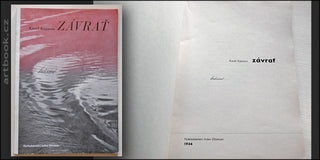 KAPOUN; KAREL: ZÁVRAŤ. - . Index; Obálka a typografie Zdeněk Rossmann.