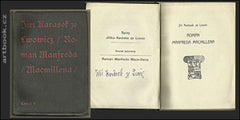 KARÁSEK ZE LVOVIC; JIŘÍ: ROMÁN MANFREDA MACMILLENA.  - 1907. 1. vyd.; podpis autora.