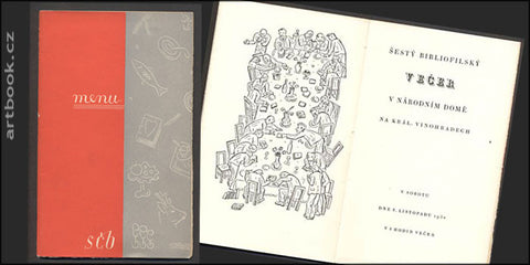 1930. Kresba J. ŠVÁB. Spolek českých bibliofilů.