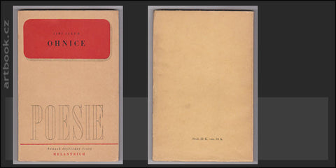 1941. 1. vyd.; poesie. REZERVACE