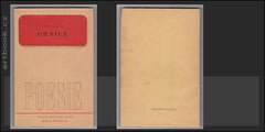 Orten - JIŘÍ JAKUB: OHNICE. - 1941. 1. vyd.; poesie. REZERVACE