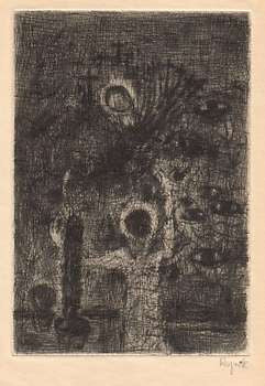 1967. Celostránkový sign. lept BOHUSLAV REYNEK. 80 výtisků. /sr/