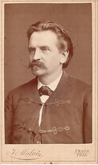FRIČ; JOSEF VÁCLAV. - 19. st. Spisovatel; novinář; politik a revolucionář. (1829 - 1890) Vizitka /kabinetka/