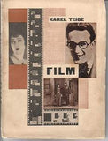 TEIGE; KAREL: FILM. - 1925.  Obálka a typo KAREL TEIGE. PPRODÁNO/SOLD