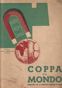 1934. CRONISTORIA DEL II CAMPIONATO MONDIALE DI CALCIO. PRODÁNO/SOLD