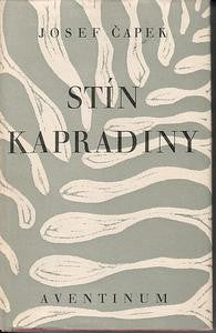 1930. Obálka JOSEF ČAPEK. First edition. /jc/
