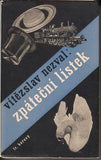 Teige - NEZVAL; VÍTĚZSLAV: ZPÁTEČNÍ LÍSTEK. - 1933. 1. vyd.