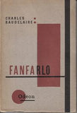 Teige - BAUDELAIRE; CHARLES: FANFARLO. - 1927. Typography; title page and original covers designed by TEIGE.