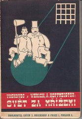 VOSKOVEC - WERICH - HOFFMEISTER: SVĚT ZA MŘÍŽEMI. - 1933. Original wrappers. Cover design by ADOLF HOFFMEISTER. /w/