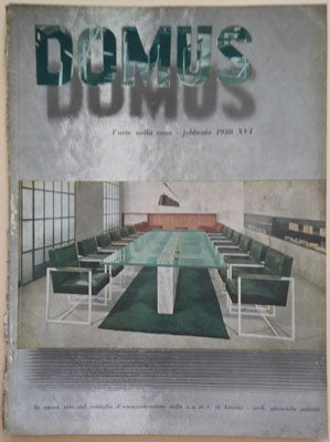 DOMUS. L´ARTE NELLA CASA. N. 122. - 1938.