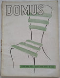 DOMUS. L´ARTE NELLA CASA. N. 124. - 1938.