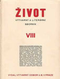 ŽIVOT. VIII. - 1928 - 9. Original wrappers. PRODÁNO/SOLD