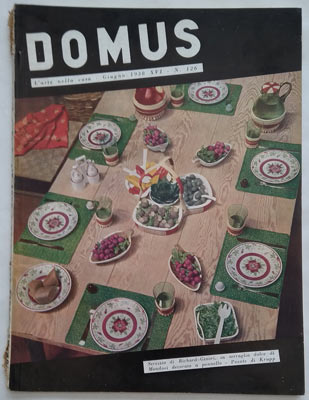 DOMUS. L´ARTE NELLA CASA. N. 126. - 1938.