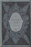 Kysela - LYRICKÝ ROK 1913. - 1913. Úprava FRANTIŠEK KYSELA. PRODÁNO/SOLD