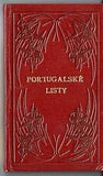 ALCOFORADO; MARIANA: PORTUGALSKÉ LISTY. - 1921. Celokožená vazba. PRODÁNO/SOLD