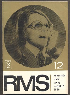 RMS - REPERTOÁR MALÉ SCÉNY. - Č. 12, roč. 7., 1969.