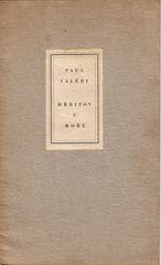 Reynek - VALÉRY; PAUL: HŘBITOV U MOŘE. - 1927. Přeložil B. Reynek. /sr/