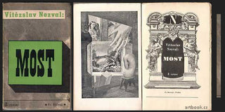 Teige - NEZVAL; VÍTĚZSLAV: MOST. - 1937. Original wrappers. Design by KAREL TEIGE. Good condition.