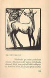 Lacina - YEATS; W. B: TAJEMNÁ RŮŽE. - 1947. Edice Atlantis. Dřevoryty BOHDAN LACINA. PRODÁNO/SOLD