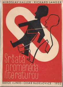 1932. Linie. 12 karikatur a obálka RICHARDA LANDRA. PRODÁNO/SOLD