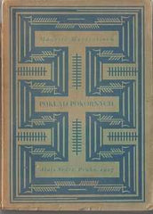 MAETERLINCK; MAURICE: POKLAD POKORNÝCH. - 1927. Překlad M. Kalašová. Upravil S. KLÍR. REZERVACE (ob)