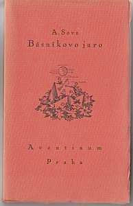 1921. Podpis autora. Obálka; nakladatelská zn. na titl a úpr. JAN ZRZAVÝ.