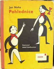 Hoffmeister - NOHA; JAN: POHLEDNICE. - 1961. 13 celostr. koláží. PRODÁNO/SOLD