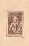 Ex libris - VOTLUČKA; KAREL: 10 EX LIBRIS 1932 - 33. - 10 sign. leptů. PRODÁNO