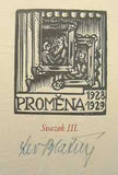 Hodek - BLATNÝ; LEV: TAJEMSTVÍ LOUVRU. - 1928. Dřevoryty JOSEF HODEK. REZERVACE