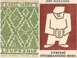 JOSEF ČAPEK A KNIHA. - 1950. Katalog XXIV. výstavy Galerie ČS. spisovatele.