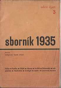 1935. Upravil MIROSLAV KOUŘIL. PRODÁNO/SOLD
