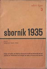 SBORNÍK 1935. POESIE. - 1935. Upravil MIROSLAV KOUŘIL. PRODÁNO/SOLD