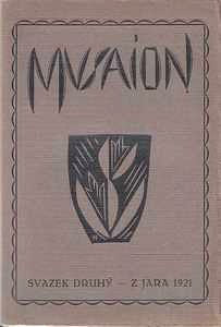 1920. 1921. JOSEF ČAPEK; VLASTISLAV HOFMAN.