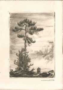 1939. Suchá jehla (sign.) a ilustrace VIKTOR VORLÍČEK.