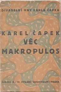 1925. IV. vyd. Obálka (lino) JOSEF ČAPEK. /jc/