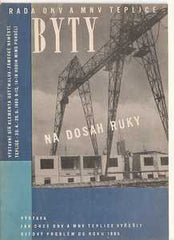 Architektura - BYTY NA DOSAH RUKY. - 1960. KAREL LODR.