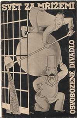 VOSKOVEC a WERICH; ADOLF HOFFMEISTER: SVĚT ZA MŘÍŽEMI. - 30. léta. Divadelní program. Ob. a il. ADOLF HOFFMEISTER. /w/