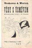 VOSKOVEC a WERICH: VŽDY S ÚSMĚVEM. - 1935. Divadelní program. /w/