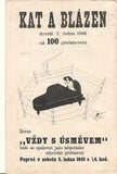VOSKOVEC a WERICH: VŽDY S ÚSMĚVEM. - 1935. Divadelní program. /w/