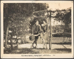 MONTY BANKS - FLYING LUCK (Létající štěstí). - 1927. American silent comedy film. /15/