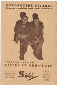 1929. Divadelní program. /w/